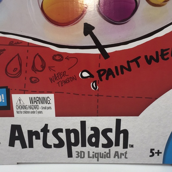 Artsplash 3D Liquid Art Create Colourful Art with Water 6 Artsheets Matt… - Picture 7 of 10